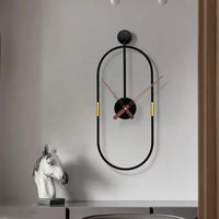 Horloge Moderne Noir
