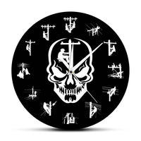 Horloge Tête de Mort