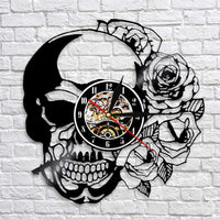 Horloge Murale Tête de Mort