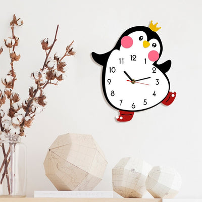 Horloge murale Pingouin