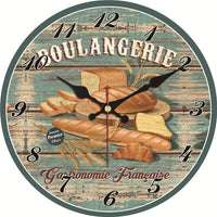 pendule murale cuisine vintage