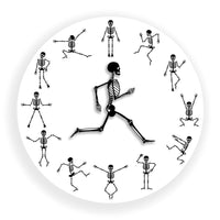 Horloge Design Tête de Mort 30 cm