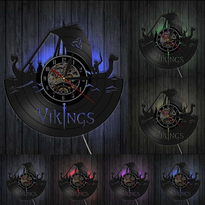 Horloge LED Viking