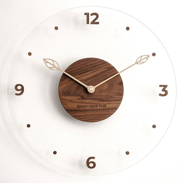Horloge Murale Scandinave et Créative en Acrylique