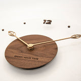 Horloge Murale Scandinave et Créative en Acrylique