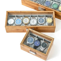 Boîte de Rangement en Bois montres