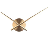 Horloge Murale Sans Cadre doré