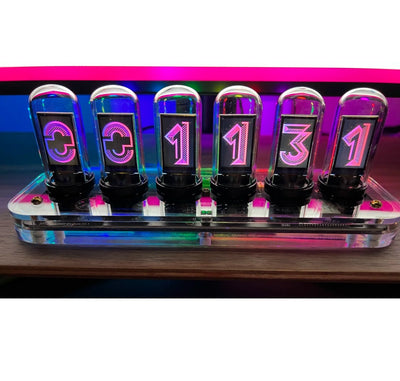 Horloge Nixie Tube RGB LED