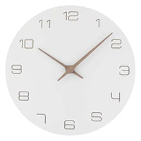 Pendule Bois et Blanc