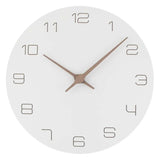 Pendule Bois et Blanc