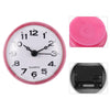 Petite Horloge Salle de Bain Rose