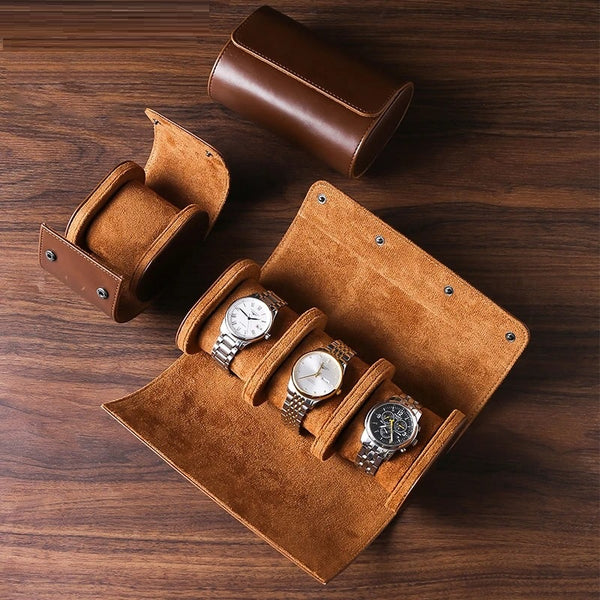 Étui De Voyage 5 Emplacements Pour Montres Et Bijoux, Protection Anti-Choc Premium
