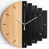 Horloge en Bois Design Contemporain