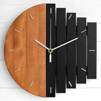 Horloge en Bois Design Contemporain