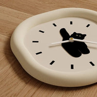 Horloge Murale Chat Design
