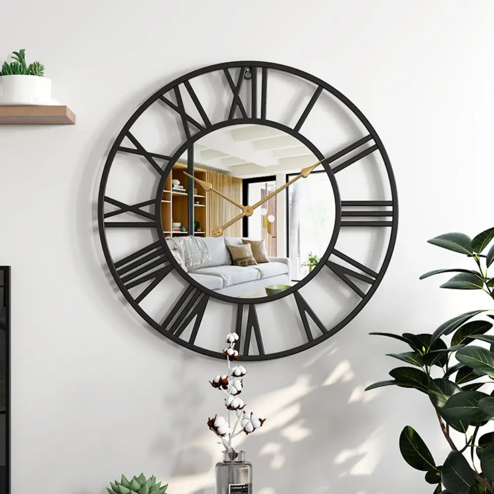 Horloge Murale Miroir