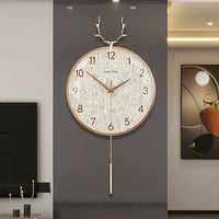 Horloge Murale Bois de Cerf