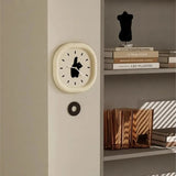 Horloge Murale Chat Design