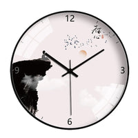 Horloge Murale Paysage Chinois