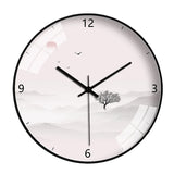 Horloge Murale Paysage Chinois