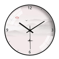 Horloge Murale Paysage Chinois