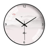 Horloge Murale Paysage Chinois