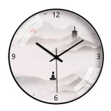 Horloge Murale Paysage Chinois