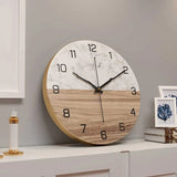 Horloge Silencieuse Marbre