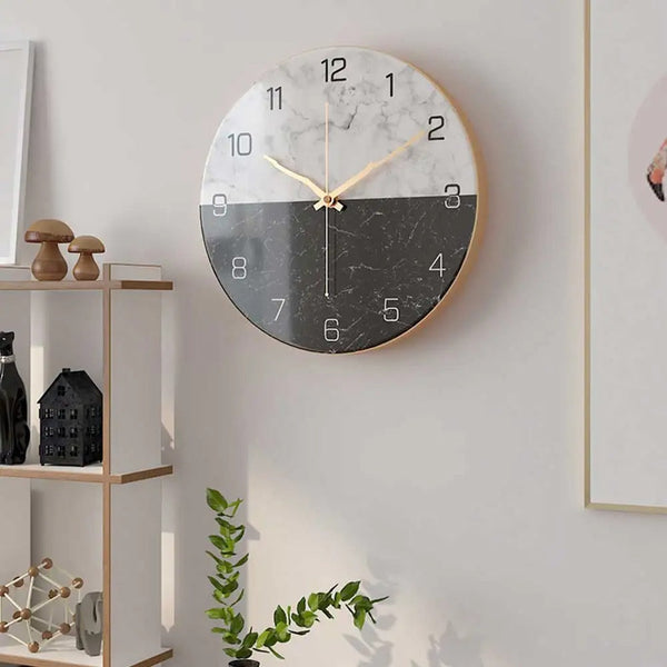 Comius Sharp Horloge Murale 3D DIY Géante Silencieuse - Design Moderne Argent 80-100cm - Salon Bureau