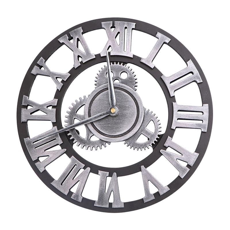 Horloge Industrielle Engrenage 