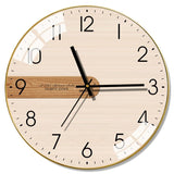 Horloge Scandinave en Verre