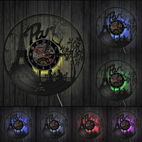 Horloge LED Paris