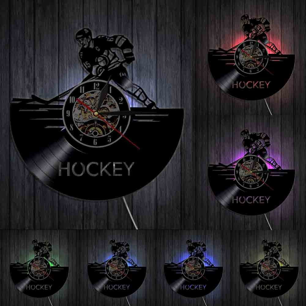 Horloge LED Hockey