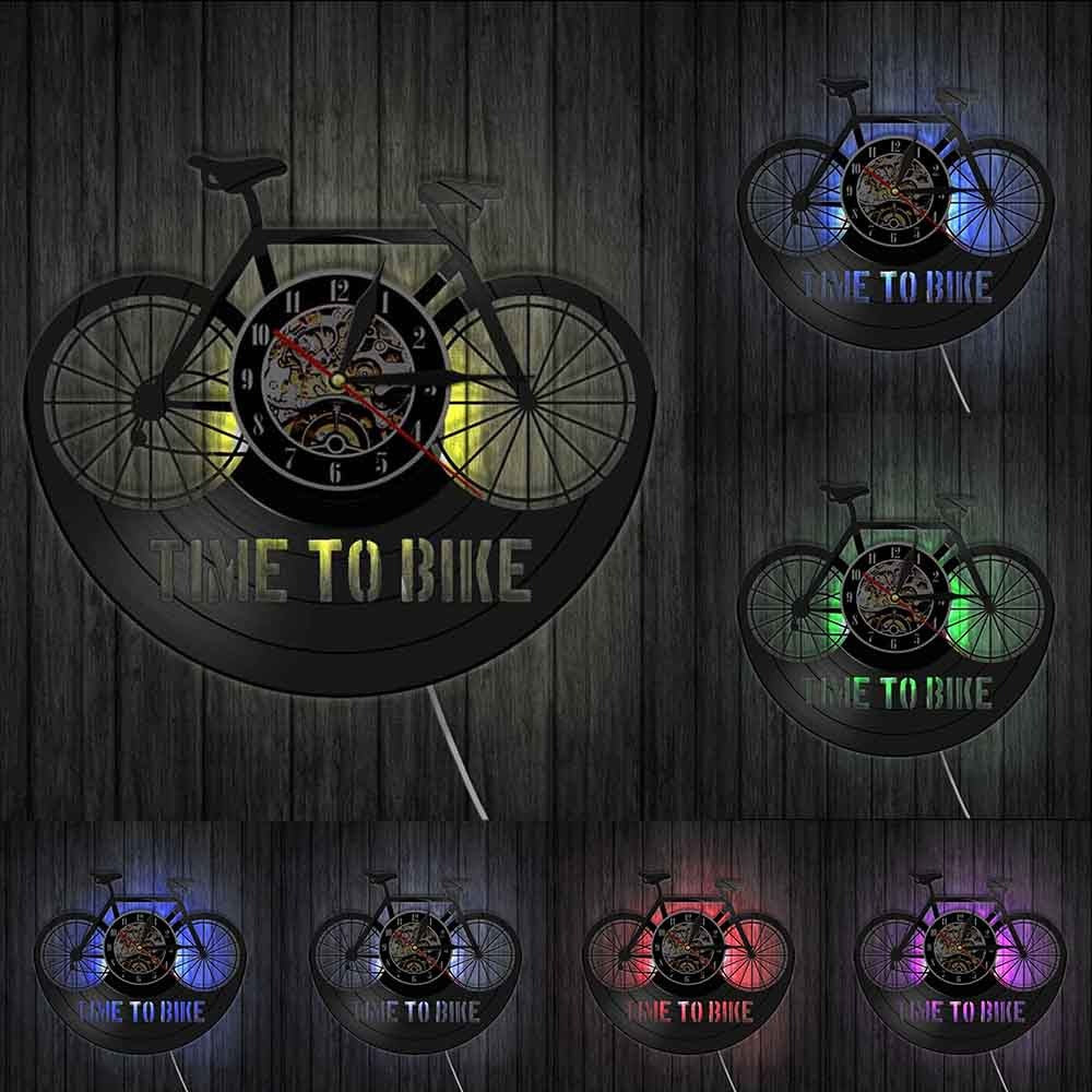 Horloge LED Vélo