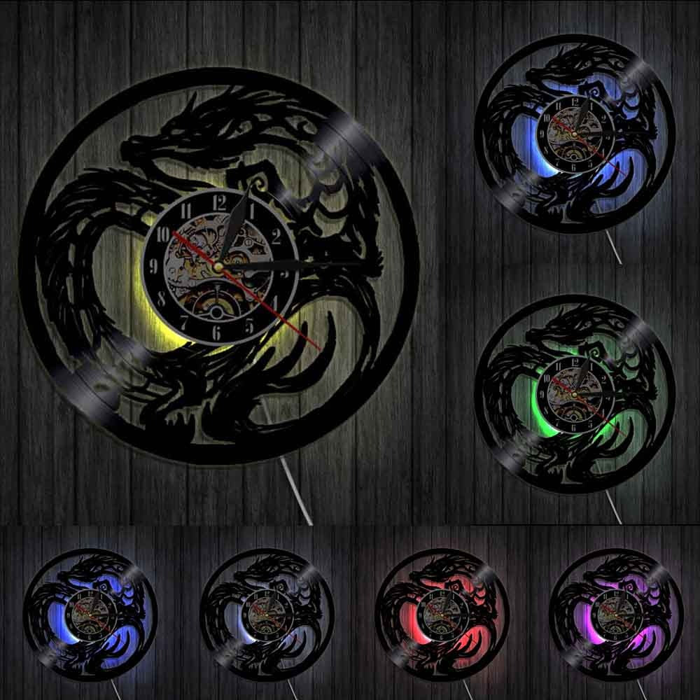 Horloge LED Dragon