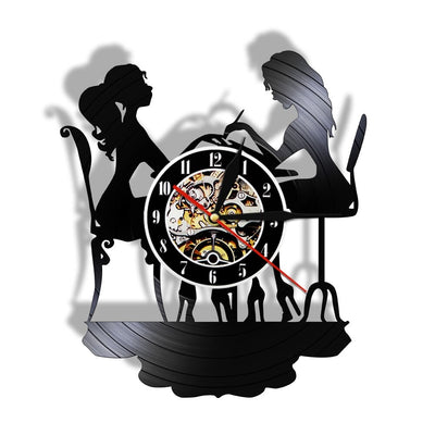 Horloge Vinyle femme Originale