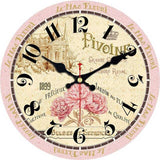 Horloge Murale Rose