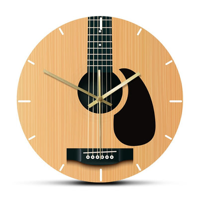 Horloge en forme de Guitare