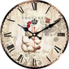 Horloge Mural Coq vintage