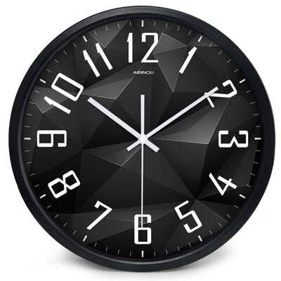Horloge Design Noire