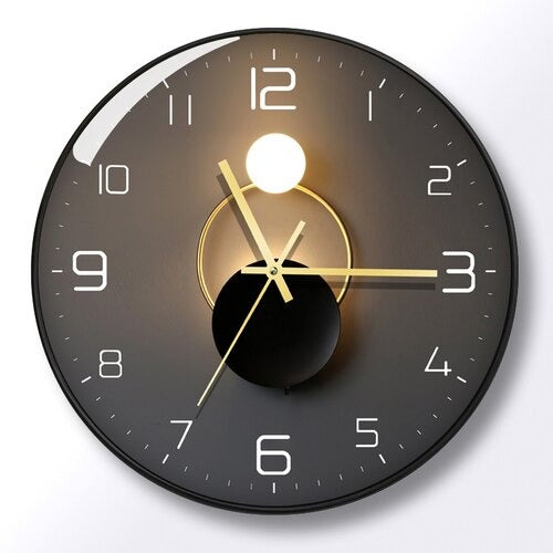 Horloge Murale Design en Verre