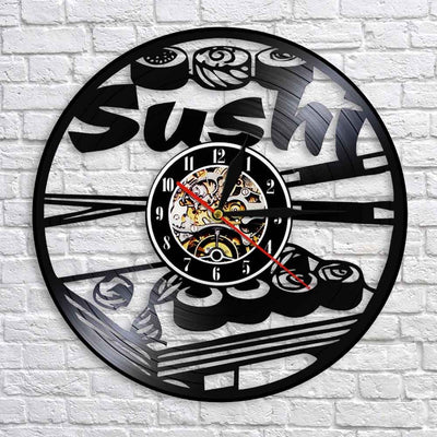 Horloge murale Sushi