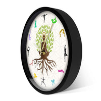 Horloge Yoga zen