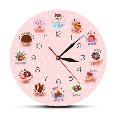 Horloge Murale Cuisine Animée