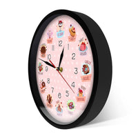 Horloge Murale Cuisine Animée