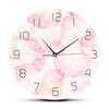 Horloge Design Fleur Rose
