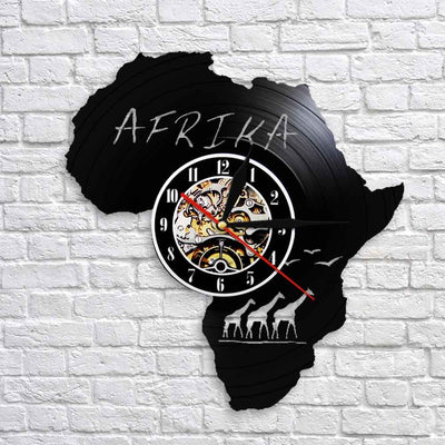 Horloge Murale Afrique