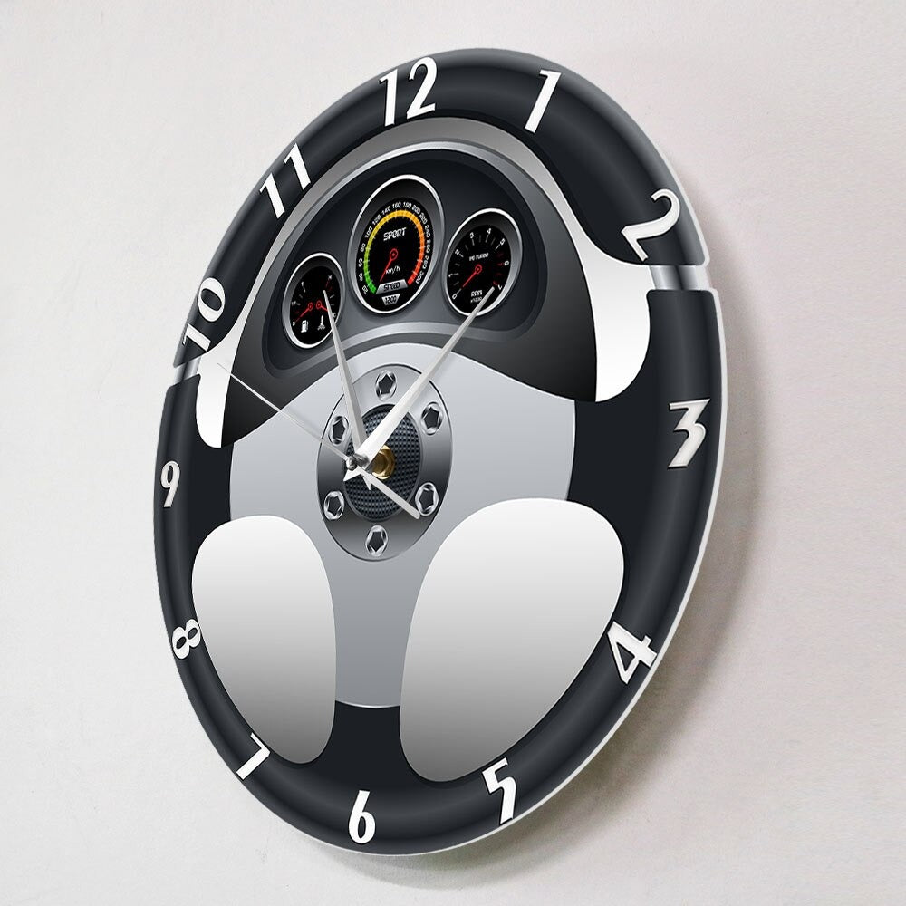 Horloge de voiture - Décoration intérieure d'horloge de voiture de