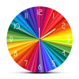 Horloge Arc-en-ciel