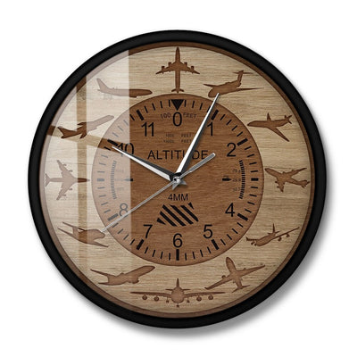 horloge Murale Avion